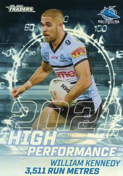 2022 NRL Traders - High Performance #HP11 William Kennedy Front